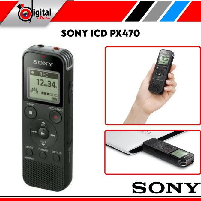 Promo Voice Recorder Sony Icd Px470 - Perekam Suara