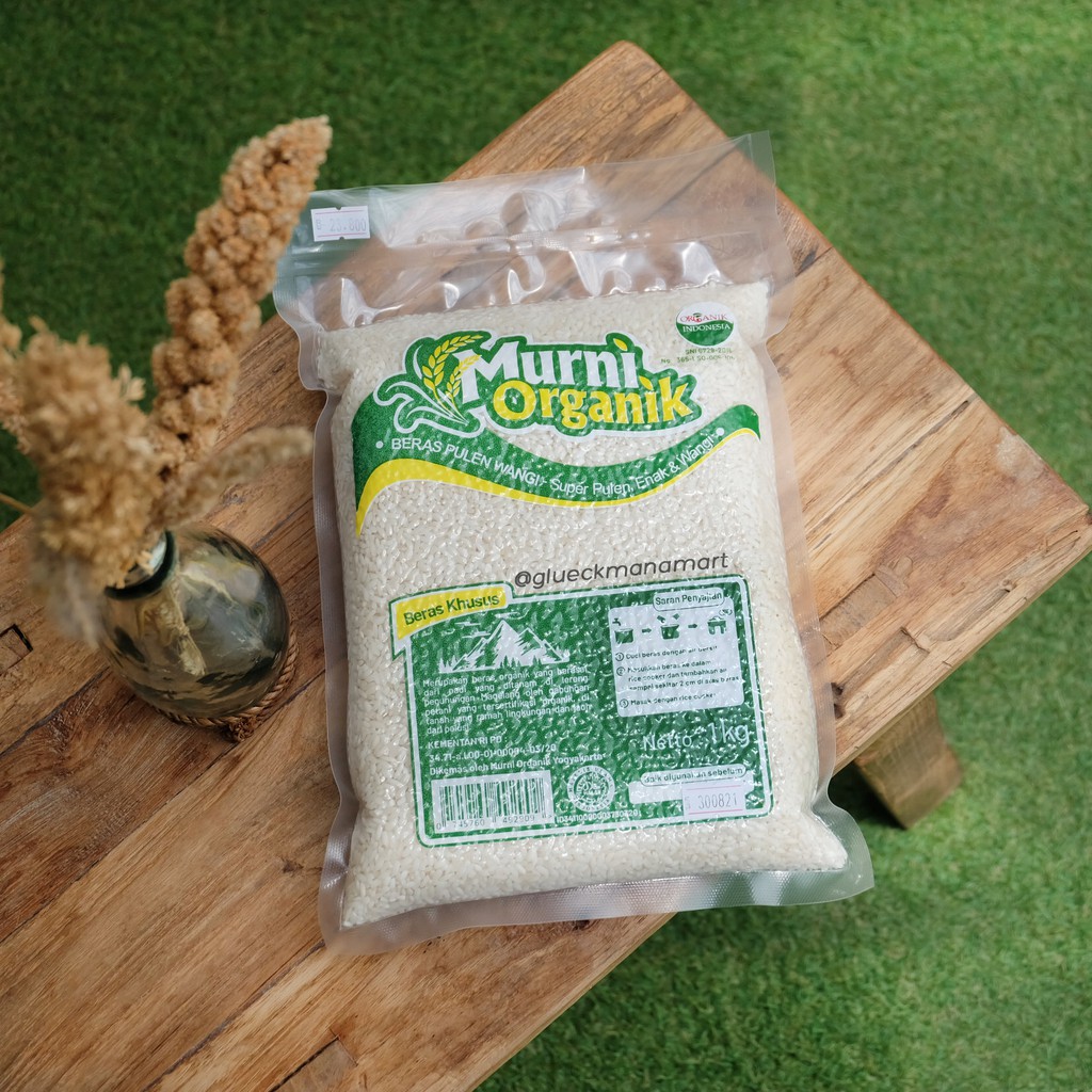 

Beras Organik Pulen Wangi 1Kg Rice