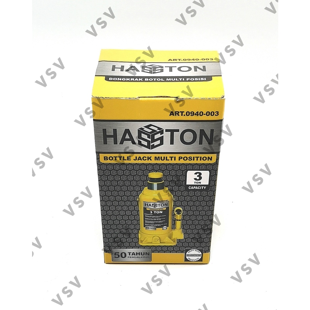 HASSTON Dongkrak Botol 3 TON 0940-003