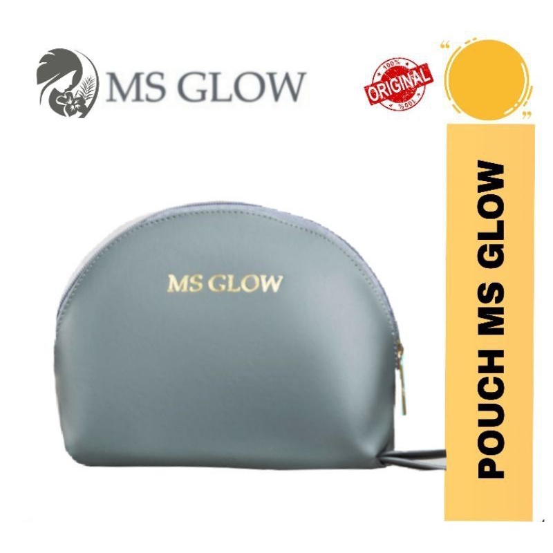 ms glow pouch / dompet ms glow / totebag ms glow