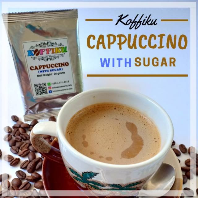 

KOFFIKU Serbuk Minuman Kopi Instan CAPPUCCINO 250 gr murah enak Surabaya