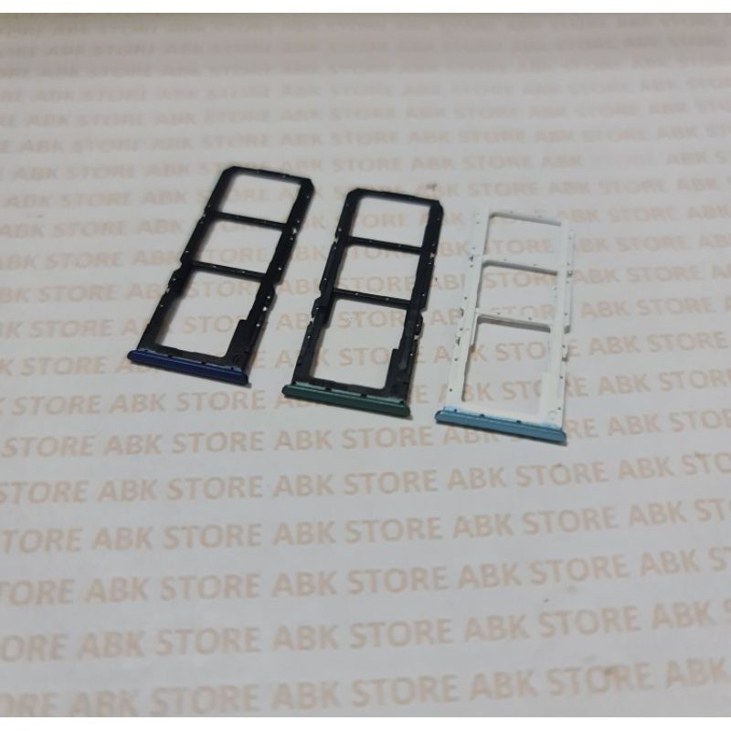 Simtray Simlock Slot Sim Tempat kartu Simcard Realme C17 | Realme 7i Original