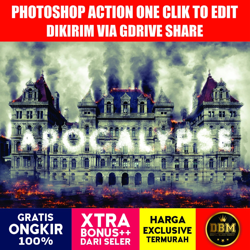 Apocalypse Photoshop Action