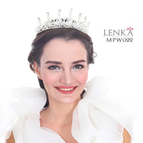 [PALING LARIS] TIARA WEDDING MAHKOTA PENGANTIN AKSESORIS PESTA MODERN MPW022