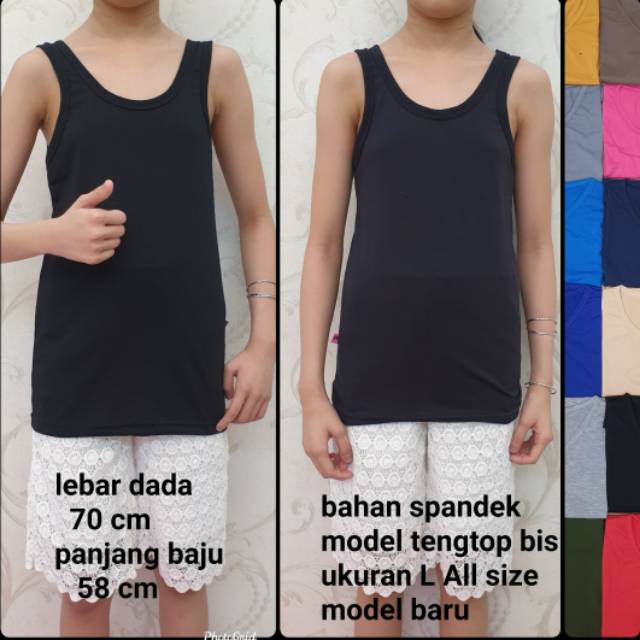 BH 190 spandek singlet bis all size