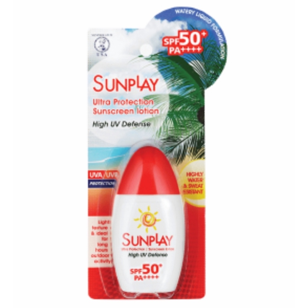 Sunplay Ultra Protect Sunscreen Lotion SPF50+ 30 g - Sunblock Terbaik
