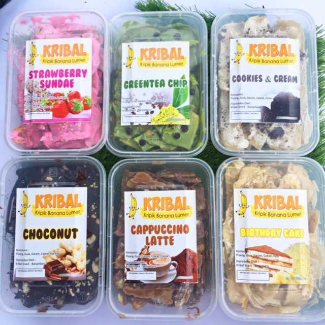 

[DIST] Snack/Cemilan KRIBAL (Keripik Banana Lumer) Keripik Pisang | FIRST HAND