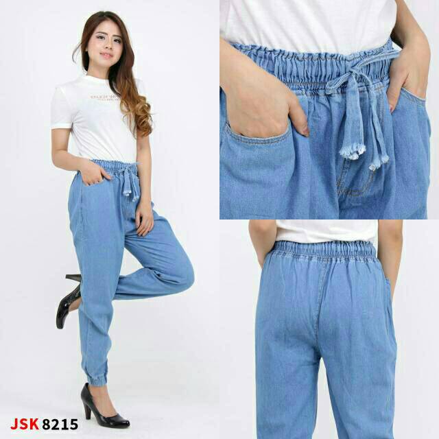 CELANA JOGER JEANS//JOGER JEANS WANITA