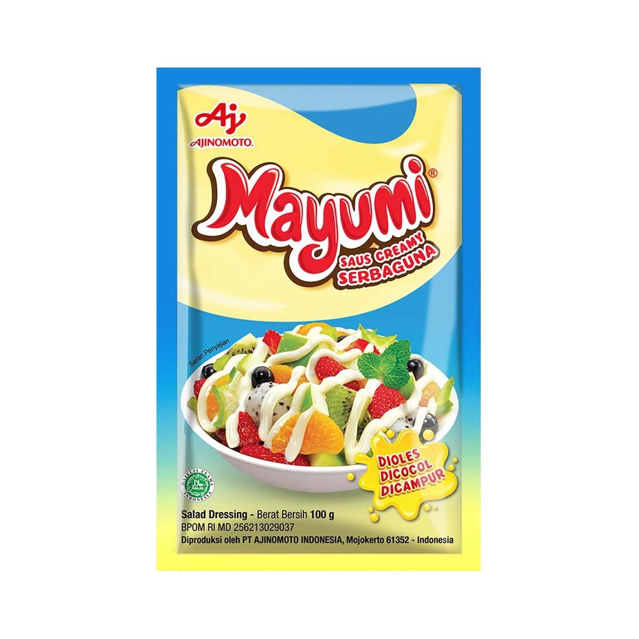 

Mayonnaise Mayumi Saus Creamy Serbaguna 100 gr