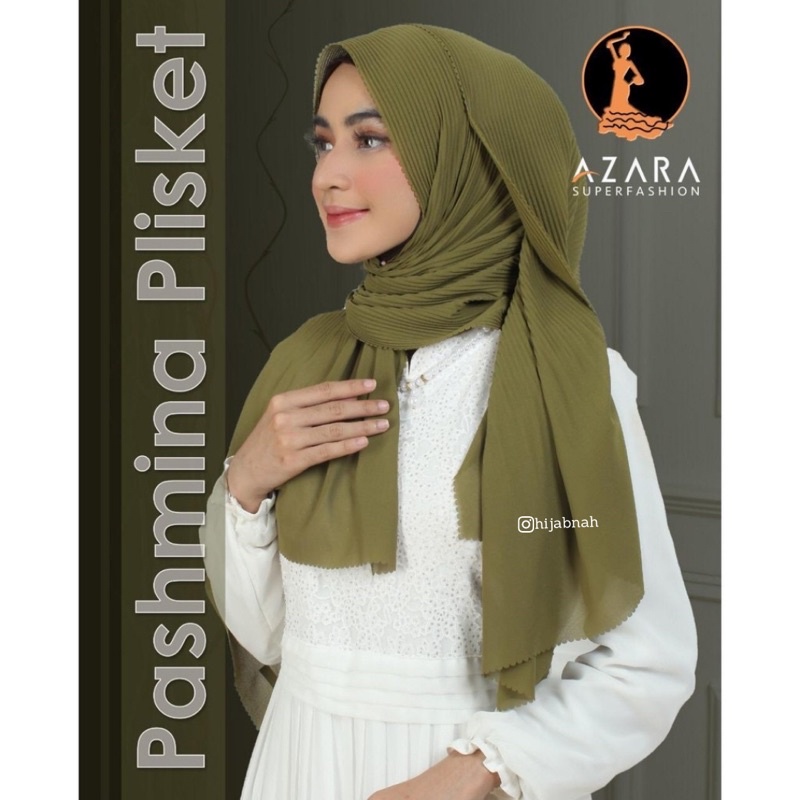 Pashmina plisket azara ceruty babydoll Lc