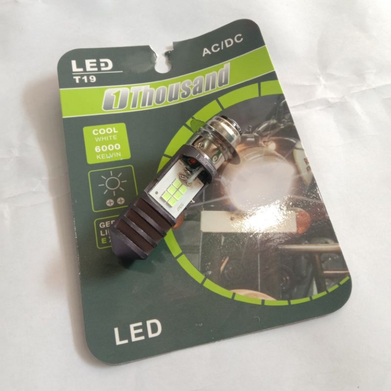 Lampu Led Ac Dc Ice Blue 12 LED Merek 1Thousand