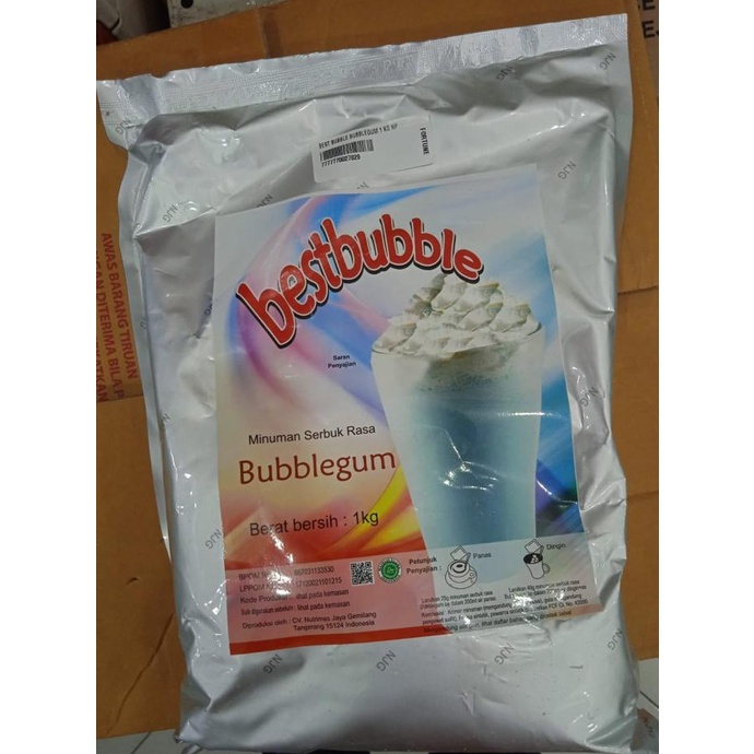 

] BEST BUBBLE VARIAN BUBBLEGUM 1KG