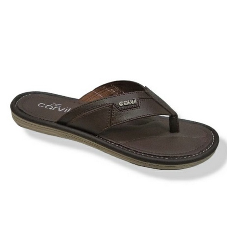 Carvil Sandal Casual Pria Dewasa Lenox-01 Dk Brown