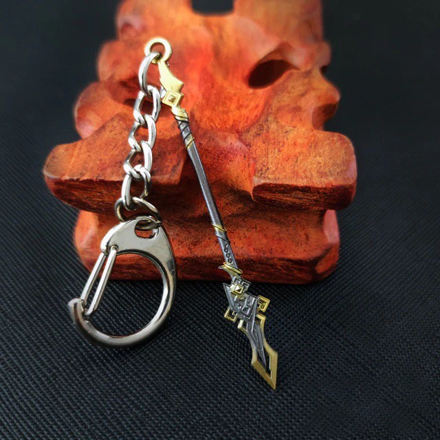 Genshin Impact Keychain Gantungan Kunci Senjata Vortex Vanquisher (6cm)