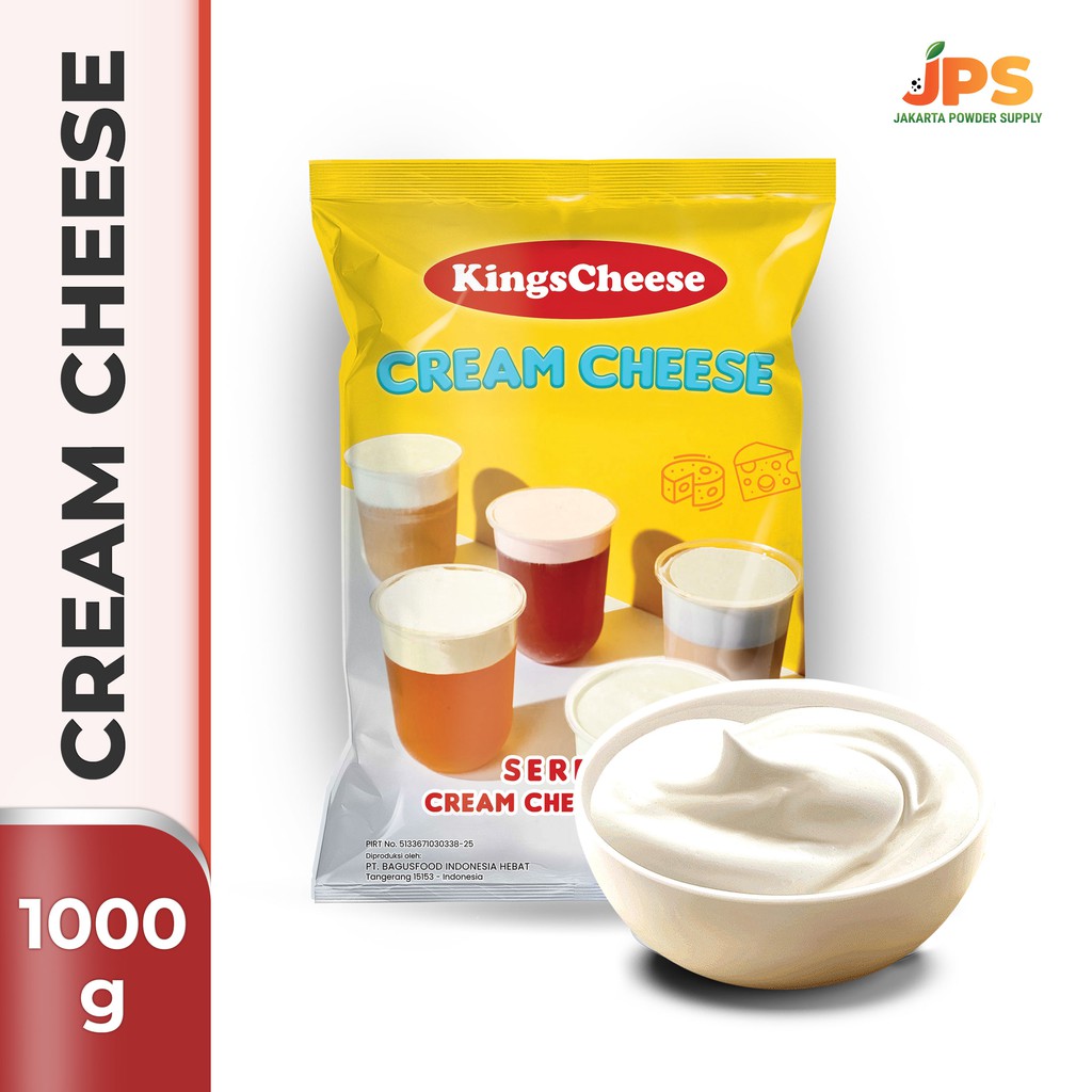 

Bubuk Cream Cheese Foam Topping Powder 1Kg jps