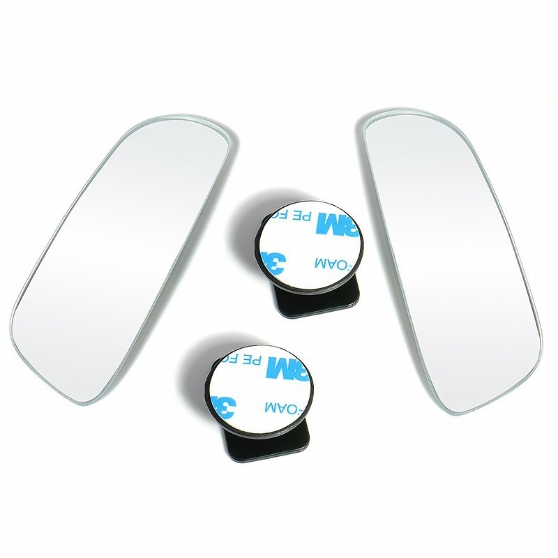 2 Pcs Kaca Spion Blind Spot Mobil Wide Angle 360 Derajat