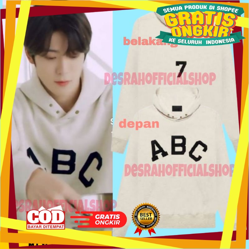 JAKET PREMIUM MURAH LARIS  / JAKET HOODIE korean nct Jaehyun ABC + 7 dibelakang