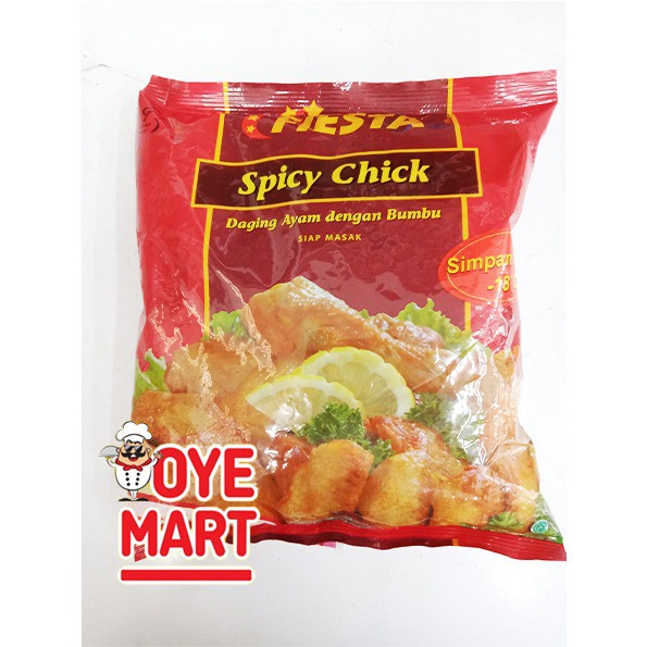 FIESTA SPICY CHICK 500GR / DAGING AYAM GORENG BERBUMBU PEDAS