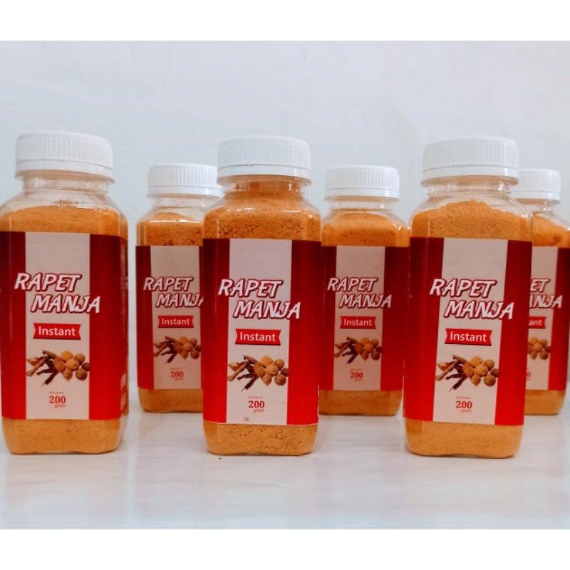 

Bubuk Rapet Manja Instan Bergula
