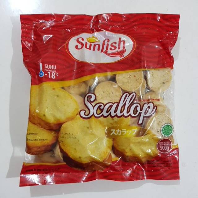 

SUNFISH fishcake rolade / scallop 500gr