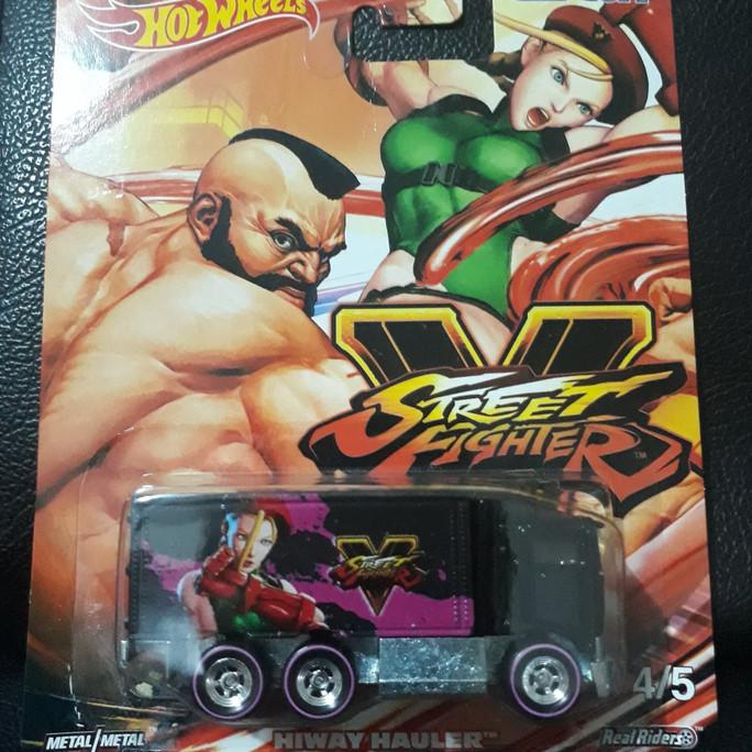 Wow Hot Wheels Hotwheels Street Fighter Hiway Hauler Diskon