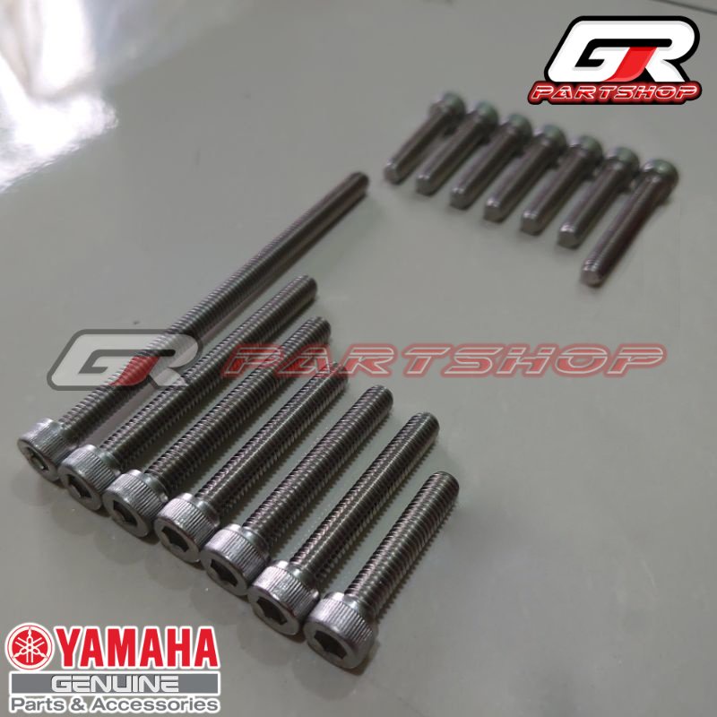 BAUT SET L STAINLESS BLOK MAGNET &amp; KOPLING F1ZR FIZ F1Z FIZR FORCE1 FORCEONE FORCE POSWAN