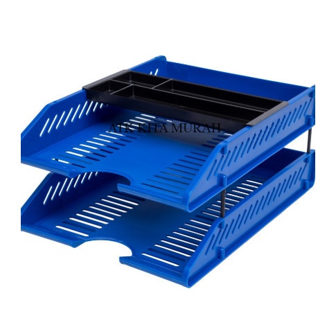 

Letter Tray 1 Set Bantex - 9872 - Biru dongker