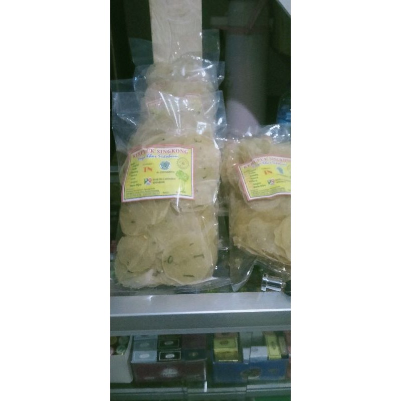 

Kerupuk Singkong Varian Rasa berat 1/4 kilo