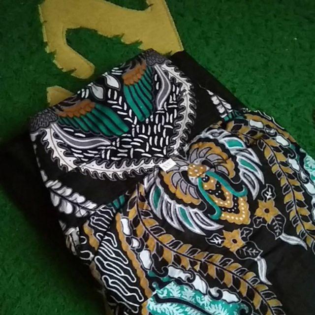 Batik Couple Keluarga Sania Ruffle Ori Ndoro Jowi Dnt Motif Madu