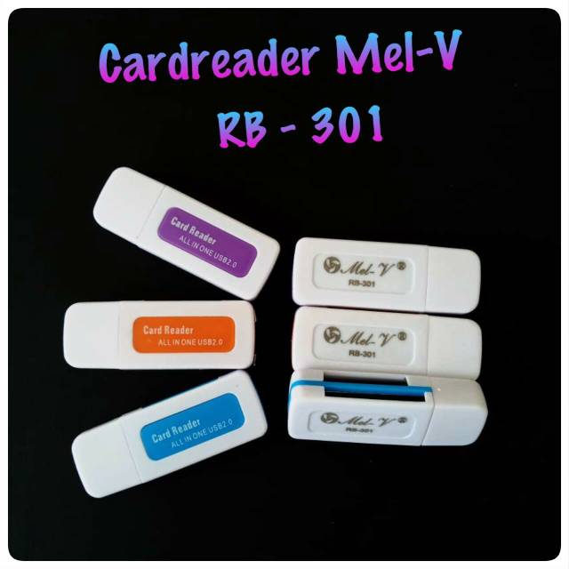 CARD READER ALL IN 1 MEL-V RB 301