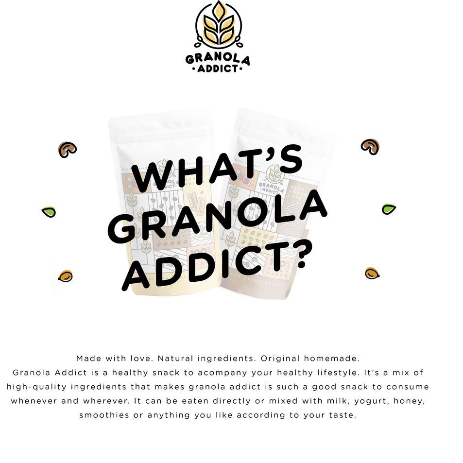 

▼ Granola Addict - Dark Choco Cashew 150g ➶