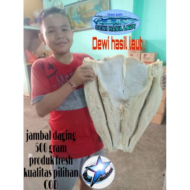 

Ikan asin jambal daging 500 gram