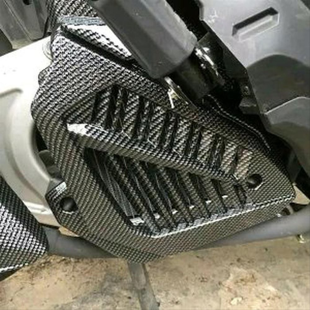 NEMO tutup cover radiator pcx 150 lokal 2018 carbon thailand