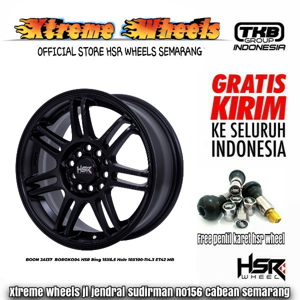 velg racing hsr ring 15 mobil apv grand max ertiga innova terios altis