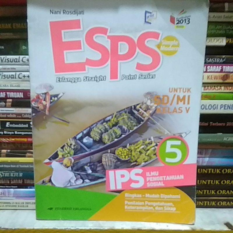Esps IPS 5 SD K13 revisi Erlangga. Mulus