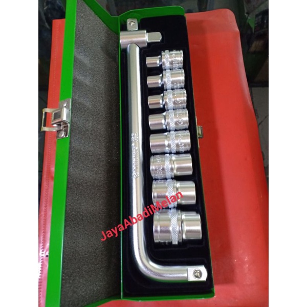 TEKIRO KUNCI SOCKET 10 PCS MATA SOK SHOCK BOX BESI