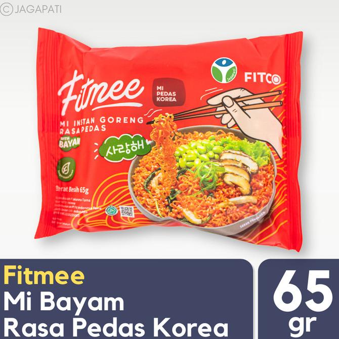 

Fitmee - Bayam Pedas Korea 65 gr - Mie Sehat - Mie Rendah Kalori