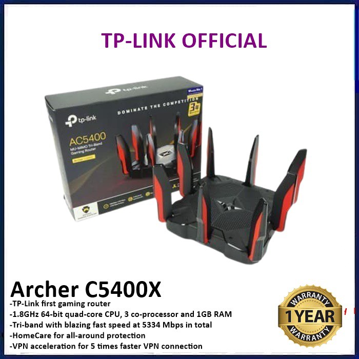 Jual Tp Link Ac5400 Mu Mimo Tri Band, All Around Home Care