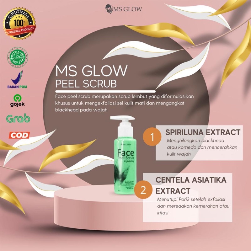 Ms Glow Peel Scrub