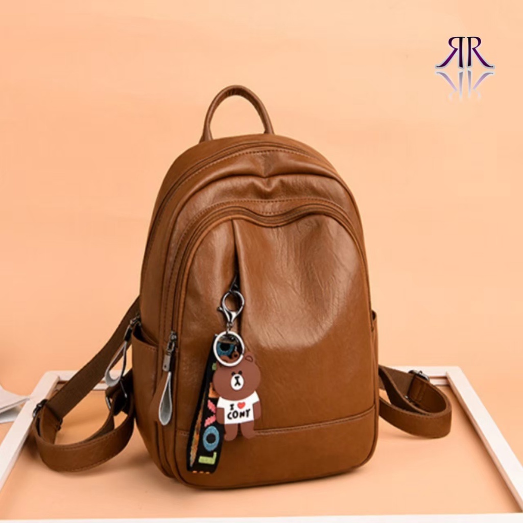 Tas Ransel Korean Style Remaja / Tas Ransel Wanita Dewasa / Tas Ransel Wanita Kuliah / Tas Wanita Traveling / Tas Ransel Kekinian Wanita 2022 / Tas Ransel Korea Style Cewek Kuliah / Tas Ransel Fashion Wanita / Tas Ransel Fashion Korea