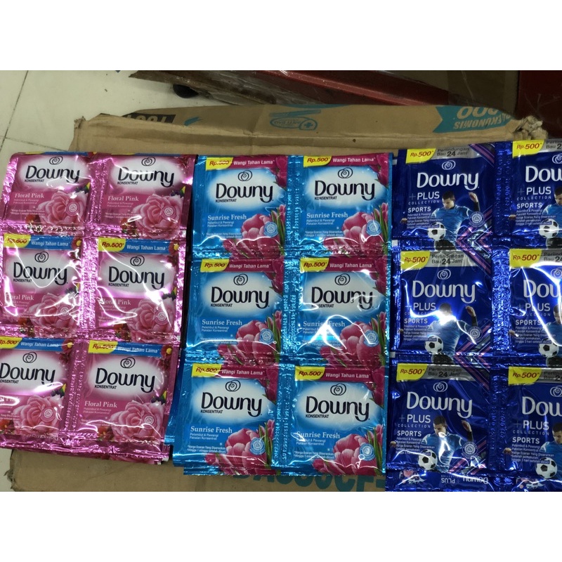 downy sunrise fresh floral pink sport sachet 12ml