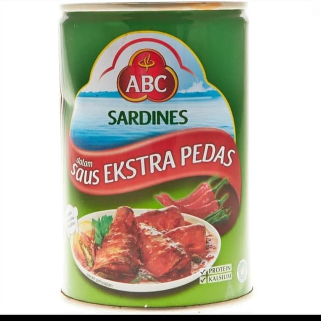 

ABC Sarden Saos Extra Pedas 425 Gr