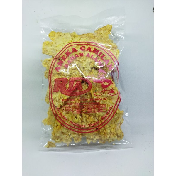 

KERIPIK TEMPE Khas Malang "RIA/AMY" Original Tidak Ada Putih Putih - Full Tempe -/+ 100gr