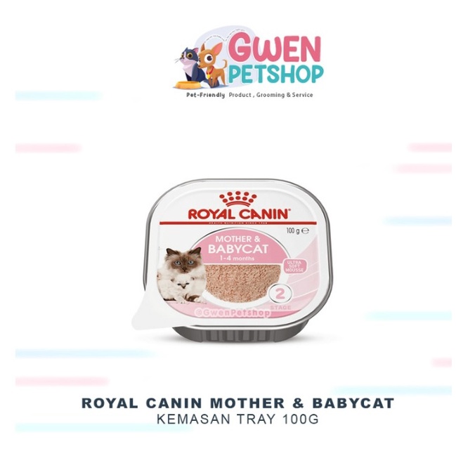 ROYAL CANIN BABYCAT KALENG 195GR / ROyal Canin Mother Baby Cat Wetfood 100gr