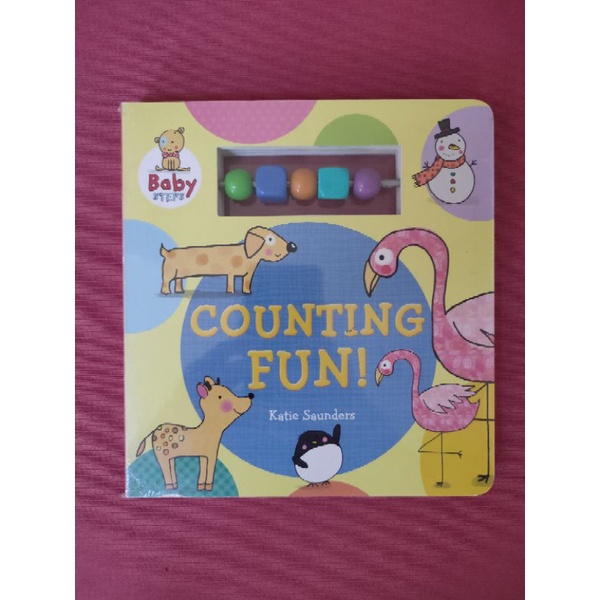 Counting Fun Board book. Interactive book