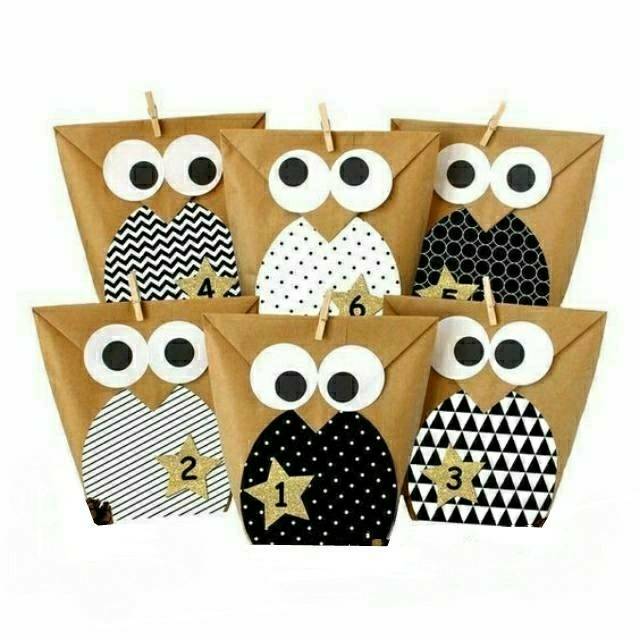 

PAPER BAG UNIK MOTIF BURUNG HANTU BINGKISAN ULANG TAHUN PERNIKAHAN NATAL GRADUATION WISUDA KADO DIY