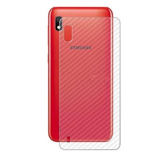 (2in1) Tempered glass 5d full + skin carbon samsung a10/a20/a10s/a20s/a30/a30s/m30s/A31/m31/a50/a50s