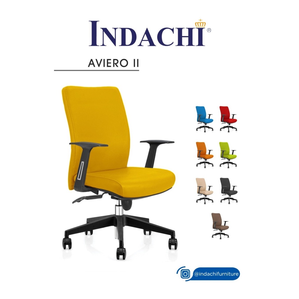 Kursi Kantor Manager Ergonomic Indachi Aviero II (modern, murah dan nyaman)