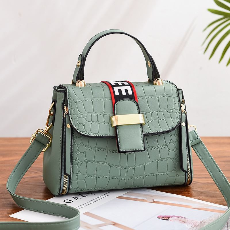 BJ81617 - BLACK/BROWN/GRAY/GREEN/KHAKI/PINK - TAS SLEMPANG JINJING TOTEBAG HANDBAG TAS WANITA FASHION IMPORT MODIS ELEGAN TERMURAH TERLARIS TERBARU BAGSTORE JAKARTA TAS BATAM JT11071 GT1617