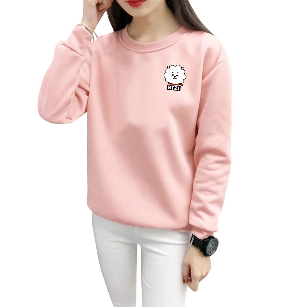 Bess - Sweater Murah Wanita / Sweater Lengan Panjang J LOGO